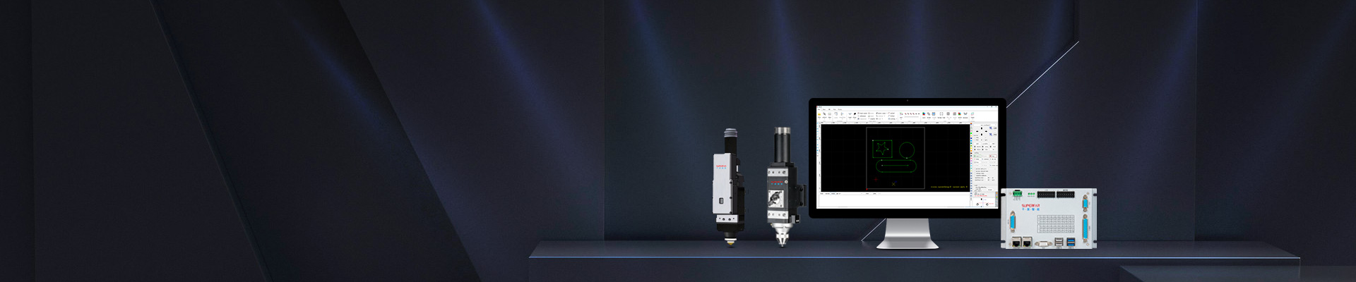QLMark +QLS-422 Glass Drilling System