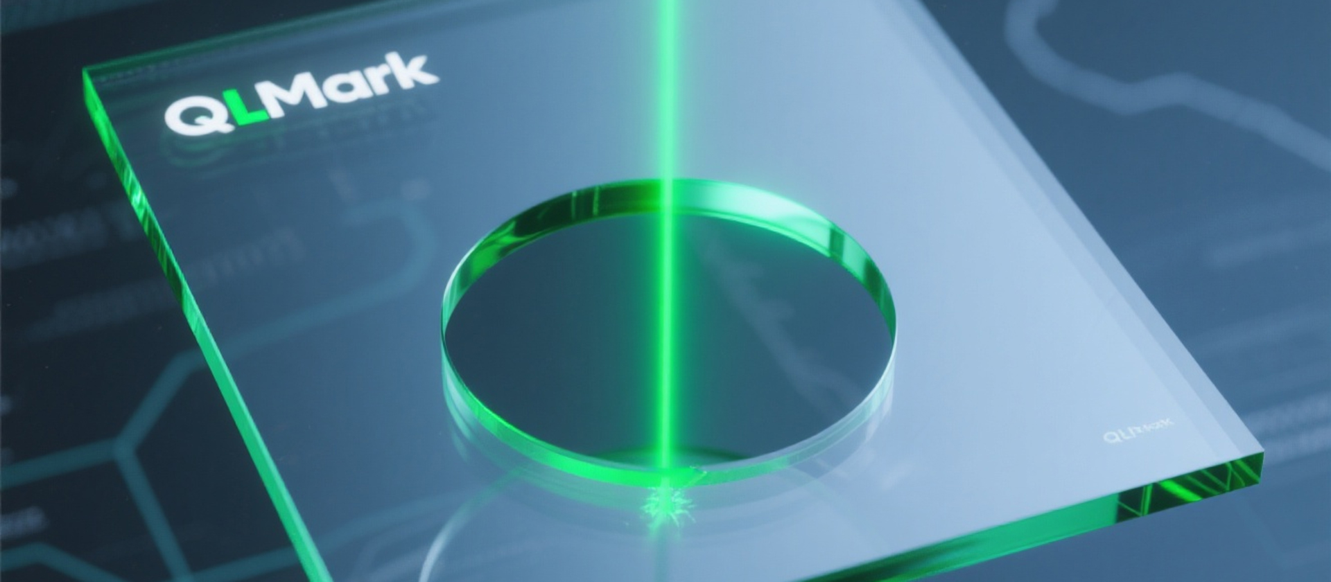 QLMark Laser Glass Drilling sandblasting paint removel 3 in 1 Control System