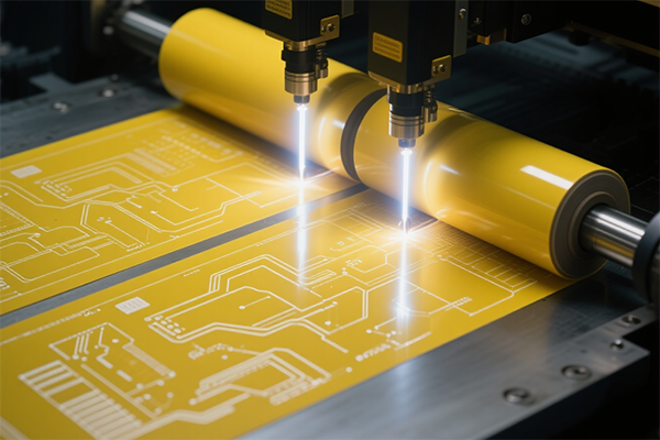 Double-head cover film cutting